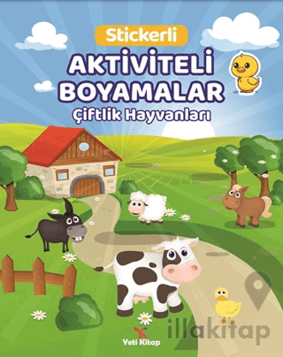 Çiflik Hayvanları Aktiviteli Boyamalar