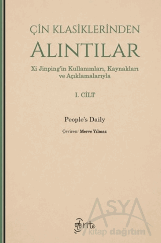 Çin Klasiklerinden Alıntılar 1. Cilt