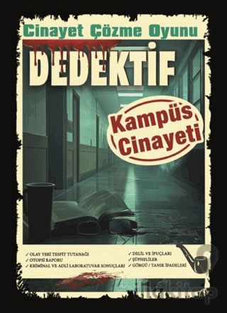 Cinayet Çözme Oyunu Dedektif - Kampüs Cinayeti
