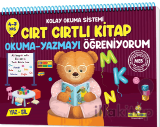 Cırt Cırtlı Kitap Okuma-Yazmayı Öğreniyorum (4-7 Yaş)