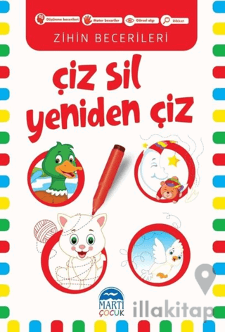 Çiz Sil Yeniden Çiz (Kırmızı Kitap)