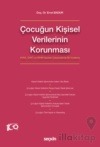 Çocuğun Kişisel Verilerinin Korunması