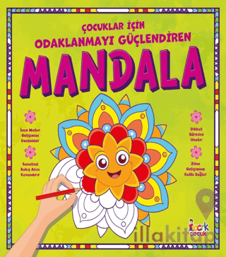 Çocuklar İçin Odaklanmayı Güçlendiren Mandala