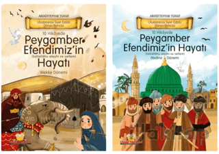 Çocuklar İçin Peygamberimizin Hayatı Mekke ve Medine Dönemi (2 Kitap)