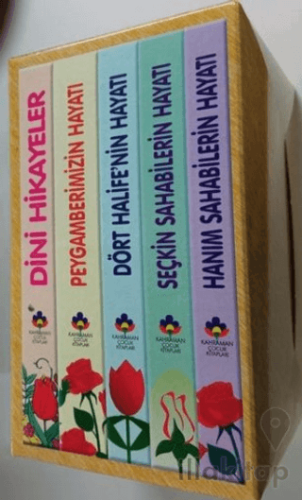 Çocuklar İçin Resimli Dini Hikayeler Seti (5 Kitap, Kutulu)