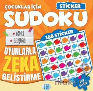 Çocuklar için Sudoku - Sticker Hediyeli Zor Seviye 3