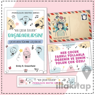 Çocuklarda Öğrenme Güçlükleri -Kartpostal ve Ayraç