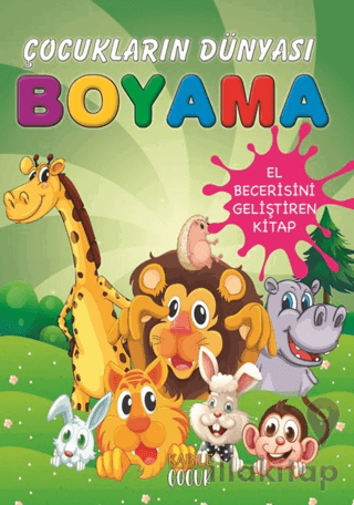 Çocukların Dünyası Boyama Kitabı 4 – Sevimli Hayvanlar