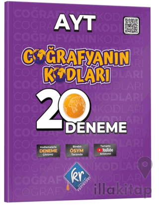 Coğrafyanın Kodları AYT Coğrafya Çözümlü 20 Deneme