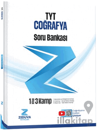 Coğrafyanın Kodları TYT Coğrafya 1 Kitap 3 Kamp Soru Bankası