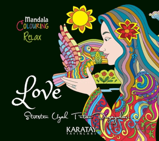 Coloring Relax Mandala - Love