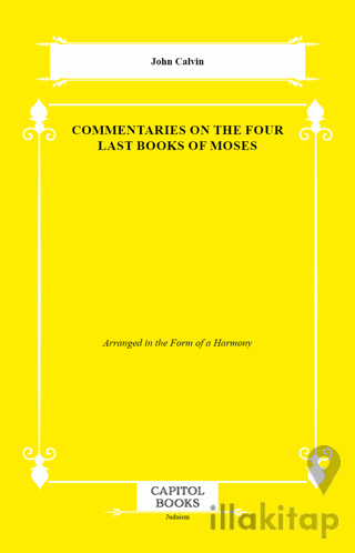 Commentaries on the Four Last Books of Moses