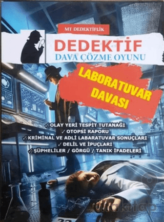Dedektif Dava Çözme Oyunu - Laboratuvar Davası