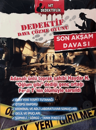 Dedektif Dava Çözme Oyunu - Son Akşam Davası