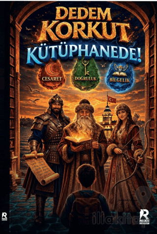 Dedem Korkut Kütüphanede!