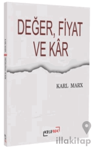 Değer, Fiyat ve Kar