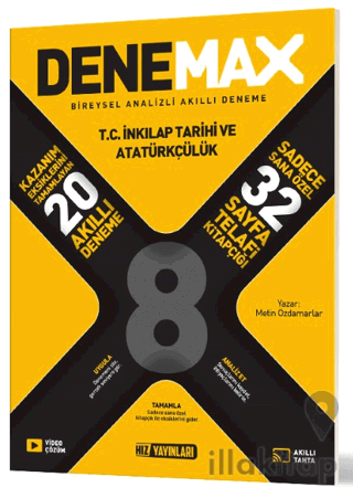 Denemax 8. Sınıf T.C. İnkilap Tarihi ve Atatürkçülük 20'li Akıllı Dene