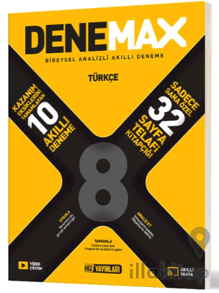 Denemax 8. Sınıf Türkçe 10’lu Akıllı Deneme