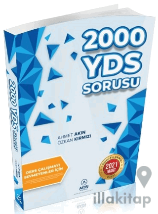 Ders Çalışmayı Sevmeyenler İçin 2000 YDS Sorusu