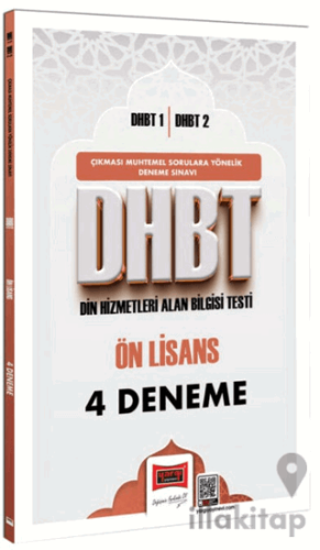 DHBT 1 - DHBT 2 Ön Lisans 4 Deneme Sınavı