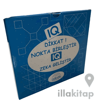 Dikkat! Nokta Birleştir IQ Zeka Geliştir Kutulu (32 Oyun,18 Kart Kalem