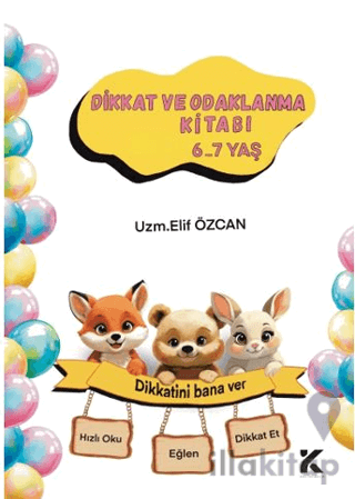 Dikkat ve Odaklanma Kitabı 6-7 Yaş