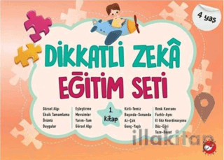 Dikkatli Zeka Eğitim Seti 1. Kitap (4 Yaş)