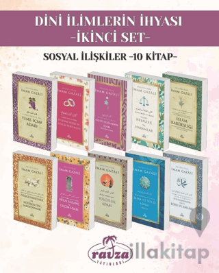 Dini İlimlerin İhyası İkinci Set Sosyal İlişkiler (10 kitap)