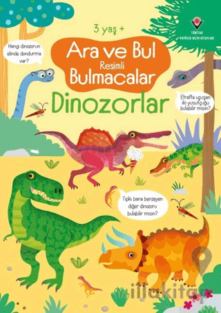 Dinozorlar - Ara ve Bul Resimli Bulmacalar