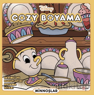 Disney Cozy Boyama, Sevimli ve Rahatlatıcı Boyama Kitabı - Minnoşlar
