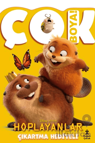 Disney Hoplayanlar - Çok Boya! Çıkartmalı Dev Boyama Kitabı