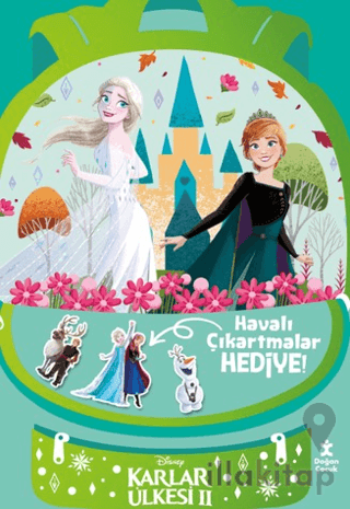 Disney Karlar Ülkesi - Parıltılı Tatil Çantam Etkinlik ve Boyama Kitab