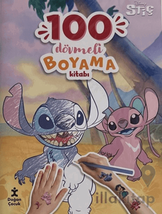 Disney Stitch – 100 Dövmeli Boyama Kitabı