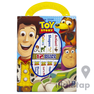 Disney Toy Story Woody, Buzz Lightyear, and More! - My First Library Board Book Block 12-Book Set