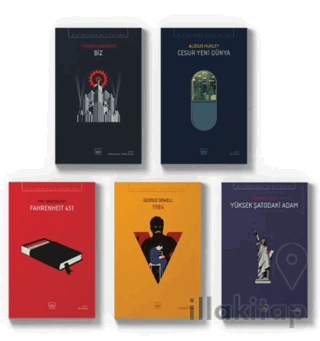 Distopya Seti (Fahrenheit 451, Cesur Yeni Dünya, Yüksek Şatodaki Adam, 1984, Biz)
