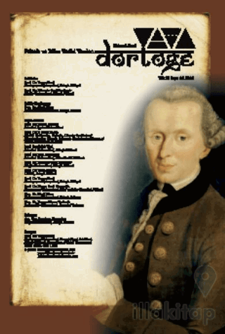 Dörtöğe Felsefe ve Bilim Tarihi Yazıları Hakemli Dergi Yıl: 13 Sayı:26