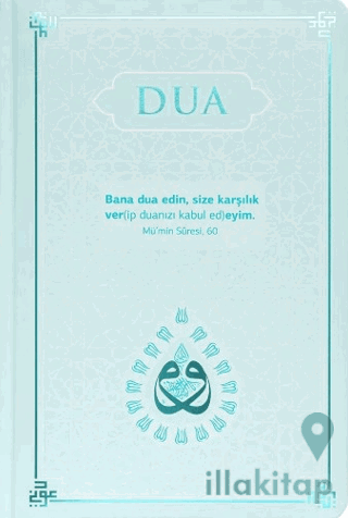 Dua (Evrad-ı Şerife) Büyük Boy - Arapça+Türkçe - Turkuaz