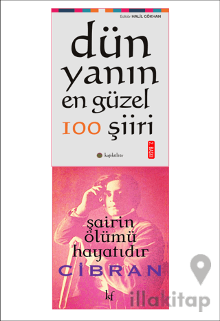 Dünyanın En Güzel 100 Şiiri ve Şairin Ölümü Seti 2 Kitap