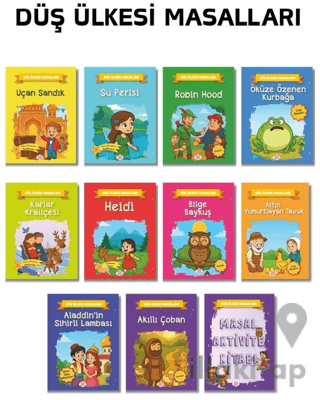 Düş Ülkesi Masalları Seti (10 Kitap +1 Aktivite Takım)