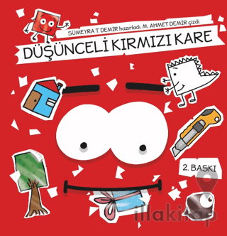 Düşünceli Kırmızı Kare