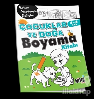 EAG Çocuklar ve Doğa Boyama Kitabı 4-6 Yaş