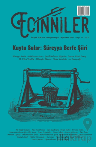 Ecinniler: İki Aylık Kültür ve Edebiyat Dergisi Sayı: 11 Kuytu Sular: Süreyya Berfe Şiiri Eylül - Ekim 2021