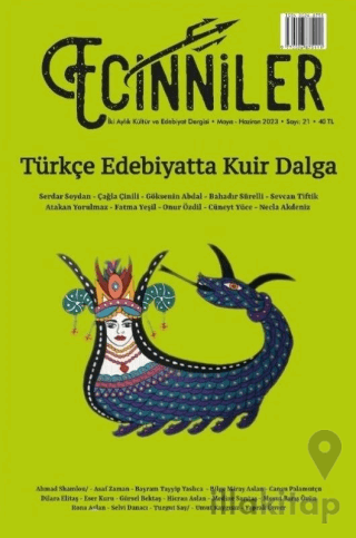 Ecinniler: İki Aylık Kültür ve Edebiyat Dergisi Sayı: 21 Türkçe Edebiyatta Kuir Dalga Mayıs - Haziran 2023