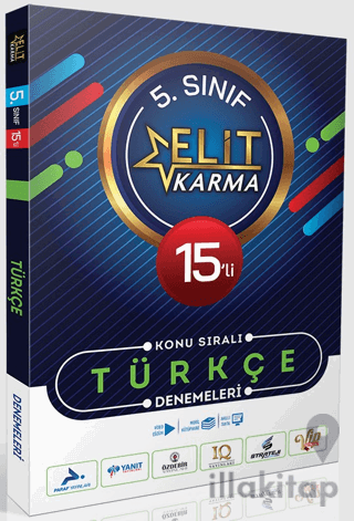 Elit Karma 5. Sınıf 15'li Konu Sıralı Türkçe Denemeleri