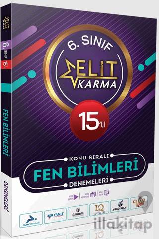 Elit Karma 6. Sınıf 15'li Konu Sıralı Fen Bilimleri Denemeleri