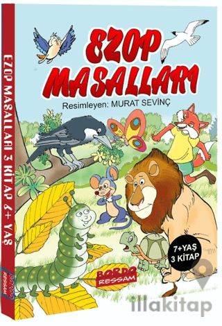 Ezop Masalları (3 Kitap Set)