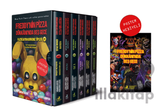 Fazbear’ın Korkunç Tipleri Serisi 6 Kitap - Poster Hediyeli Kutulu Set