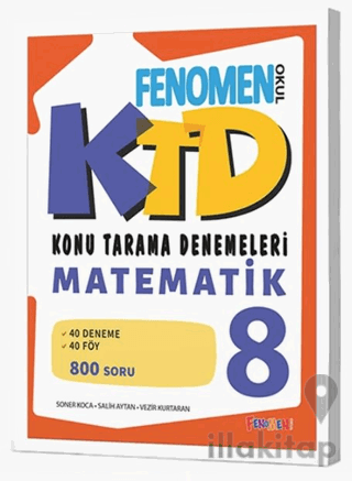 Fenomen 8 Matematik Konu Tarama Denemeleri