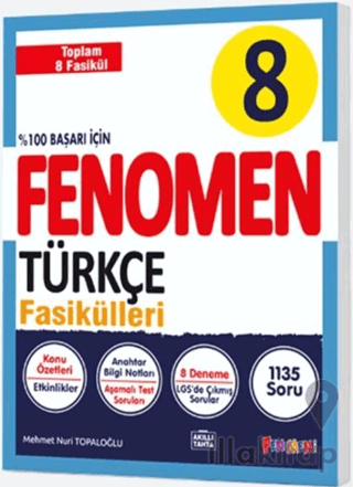 Fenomen 8. Sınıf Türkçe Fasikül Seti (8 Fasikül)