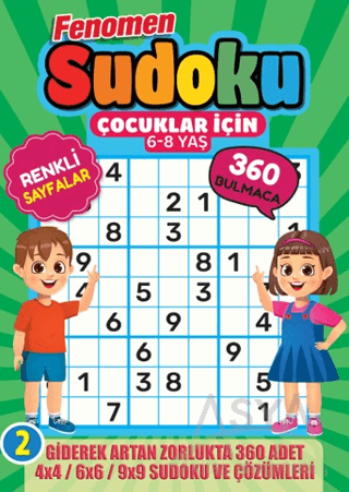 Fenomen Çocuklar İçin Sudoku 6-8 Yaş - 2